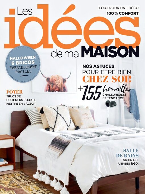 Détails du titre pour Les Idées de ma maison par TVA Publications Inc. - Disponible
